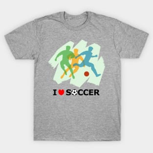 I love Soccer T-Shirt